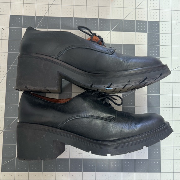 DNA soft leather healed oxfords women's 7.5 - Picture 4 of 7